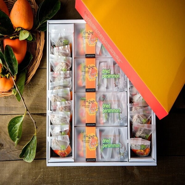 강릉몰,간식용1호 곶감 (총중량2kg 25g70개,30g60개말랑한곶감 한입에쏙)