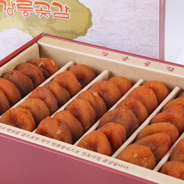 강릉몰,간식용1호 곶감 (총중량2kg 25g70개,30g60개말랑한곶감 한입에쏙)