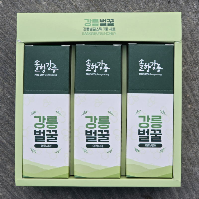 강원더몰,국산꿀 야생 천연 아카시아스틱꿀 12g 30개입 휴대용 부모님선물 효능 산지식송 스틱 1호
