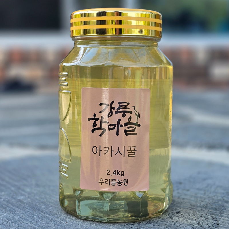 강릉몰,우리들농원 천년피나무꿀2.4kg100%자연꿀 산지직송